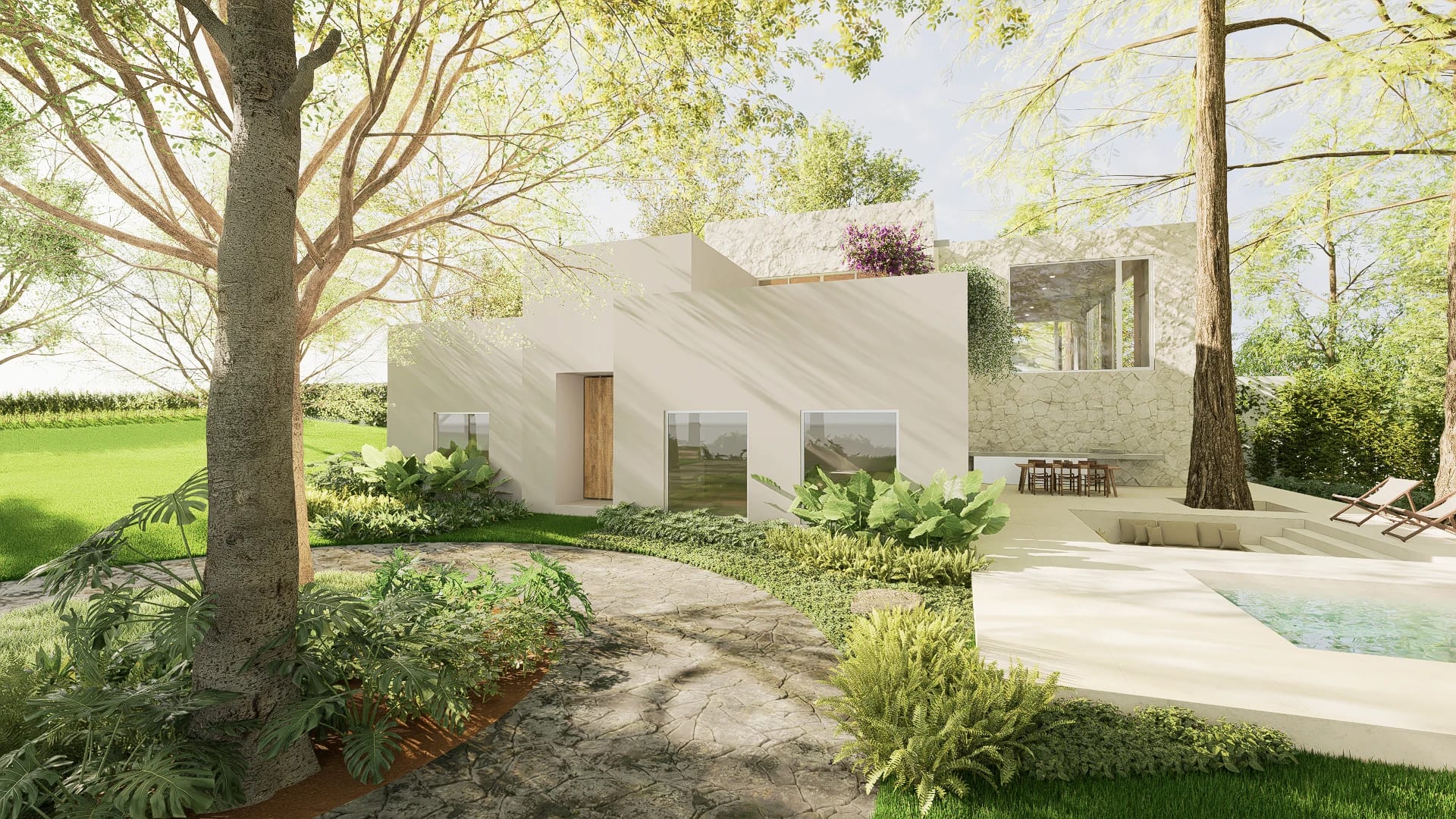 Casa Arboledas, San Pedro Garza García, Nuevo León. Vista 2.